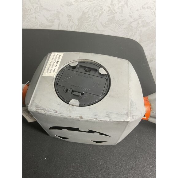 Gray Candy LED Lantern Small Battery-Operated Halloween Decoration With Timer - Picture 7 of 7